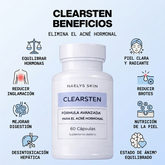 CLEAR ADVANCE™ – Elimina el Acne Hormonal