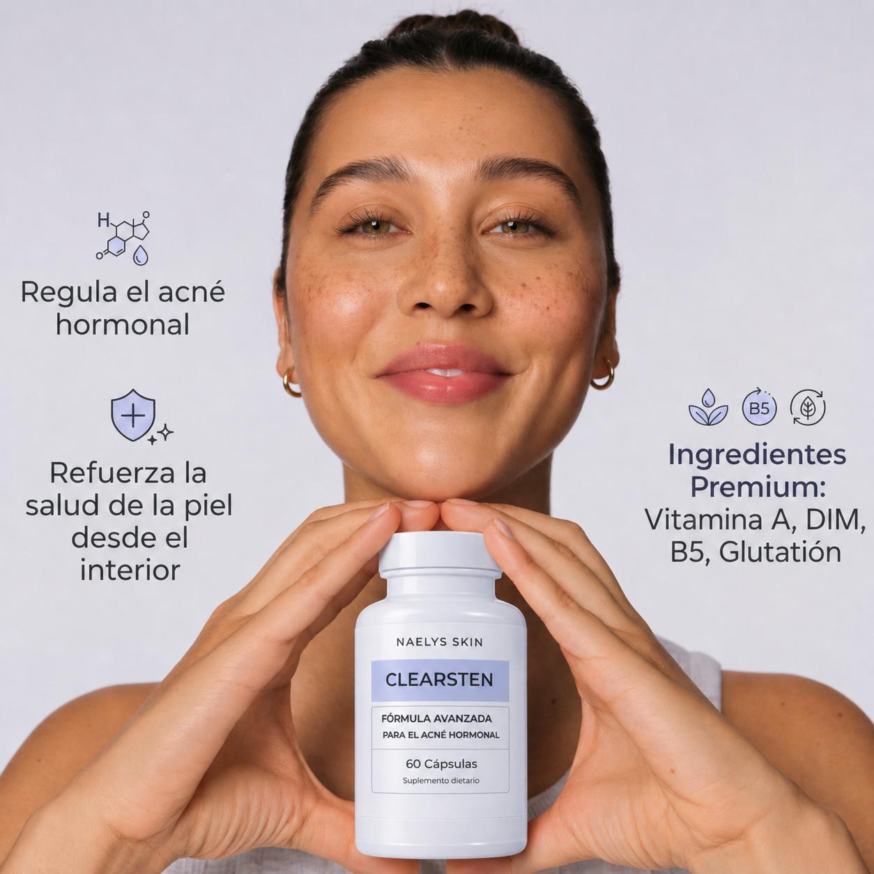CLEAR ADVANCE™ – Elimina el Acne Hormonal
