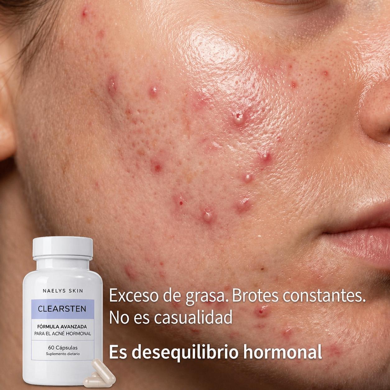 CLEAR ADVANCE™ – Elimina el Acne Hormonal